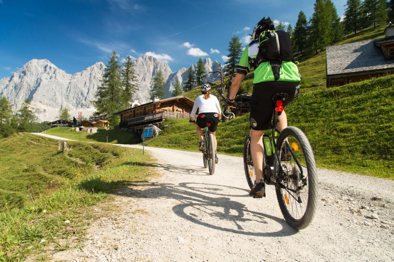 ラムサウ・アム・ダッハシュタイン Brandhof - Chalets Am Bergヴィラ エクステリア 写真