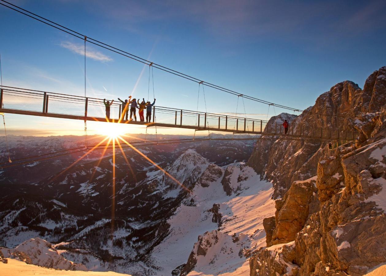 ラムサウ・アム・ダッハシュタイン Brandhof - Chalets Am Bergヴィラ エクステリア 写真