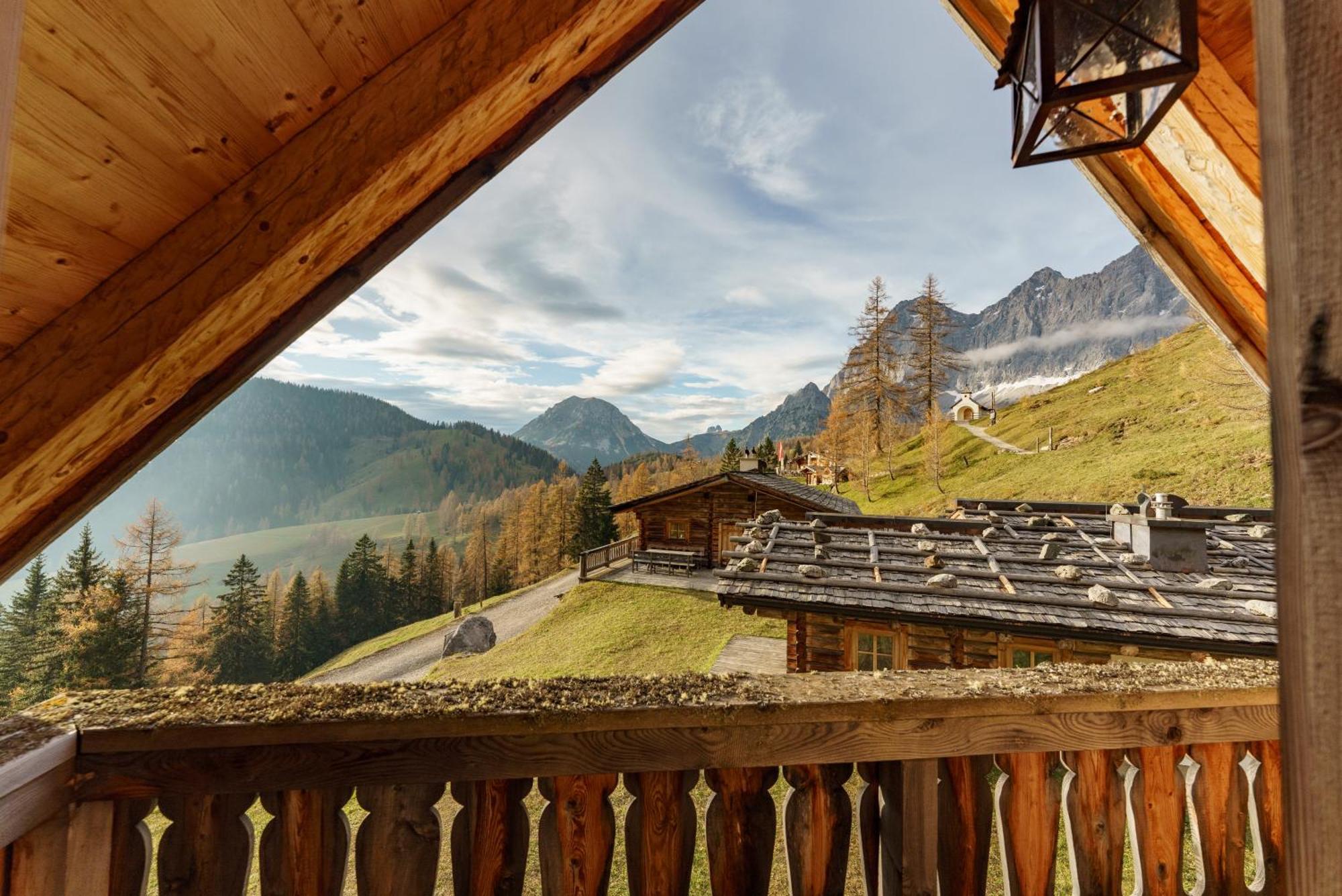 ラムサウ・アム・ダッハシュタイン Brandhof - Chalets Am Bergヴィラ エクステリア 写真