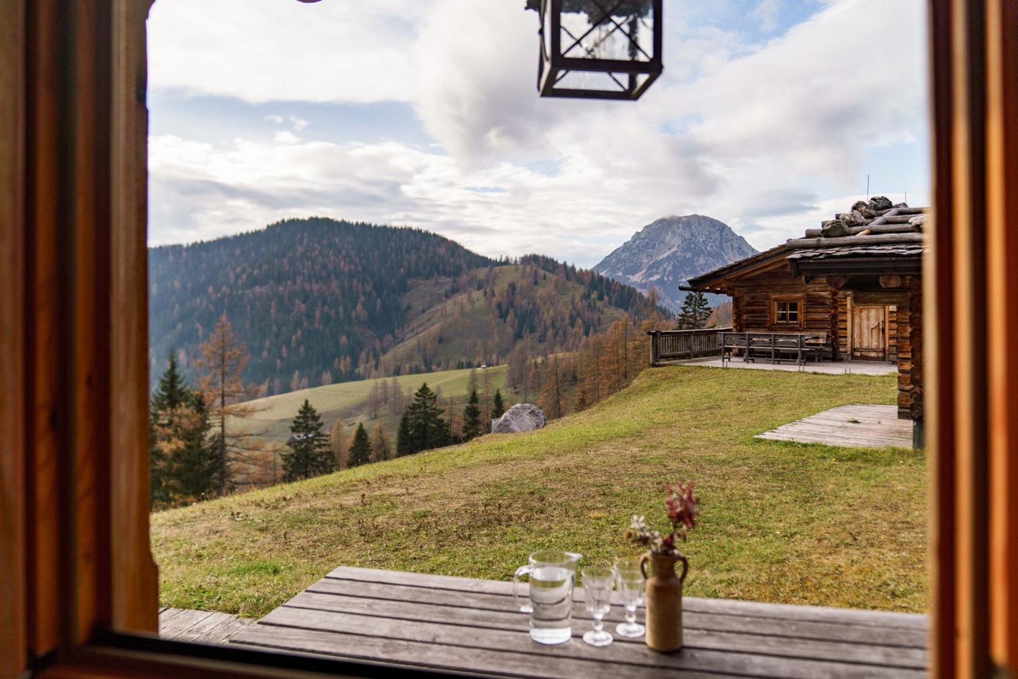 ラムサウ・アム・ダッハシュタイン Brandhof - Chalets Am Bergヴィラ エクステリア 写真