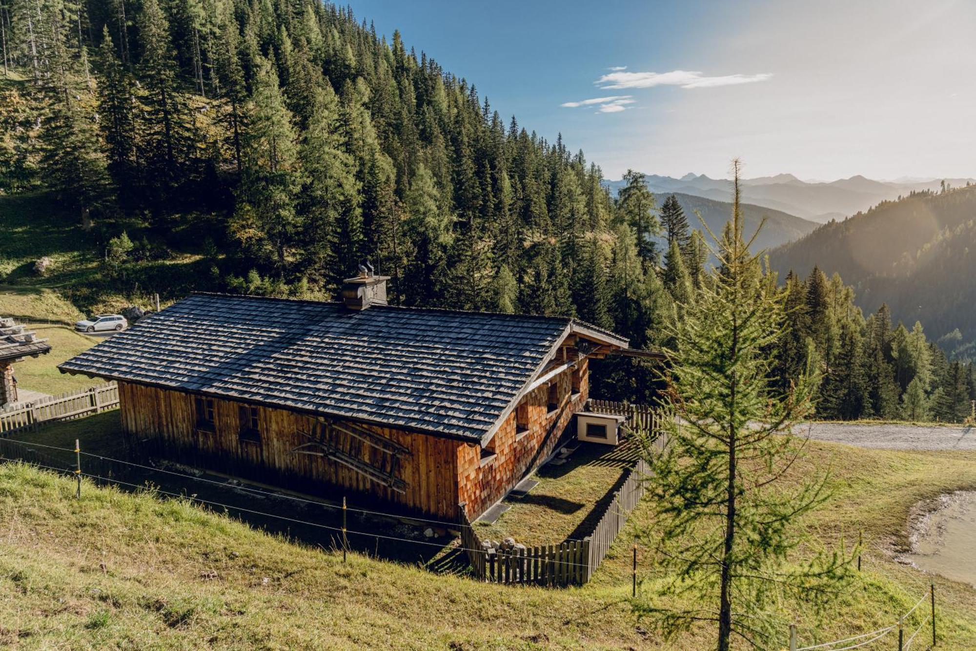 ラムサウ・アム・ダッハシュタイン Brandhof - Chalets Am Bergヴィラ エクステリア 写真