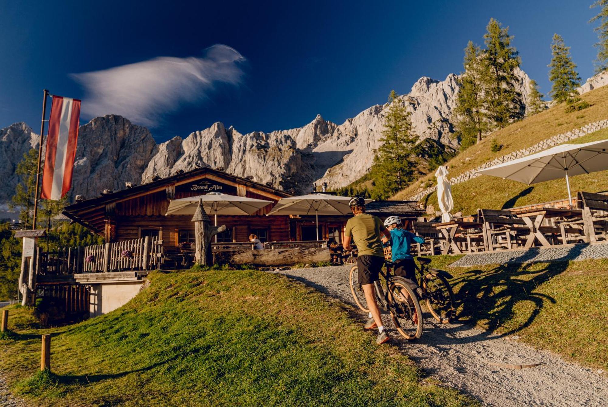 ラムサウ・アム・ダッハシュタイン Brandhof - Chalets Am Bergヴィラ エクステリア 写真