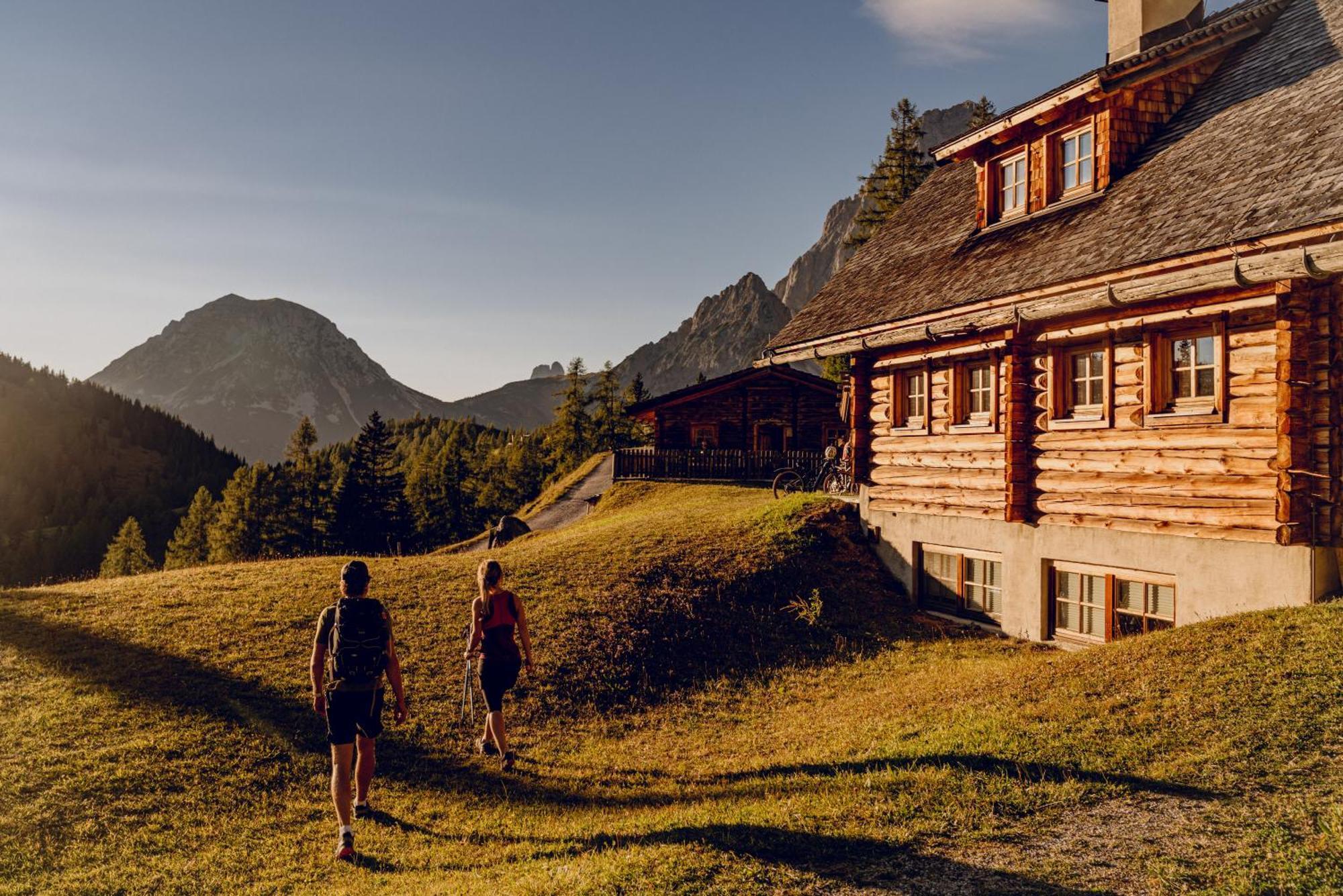 ラムサウ・アム・ダッハシュタイン Brandhof - Chalets Am Bergヴィラ エクステリア 写真