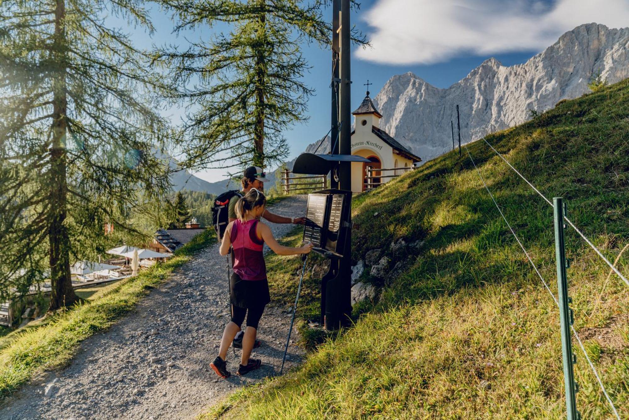 ラムサウ・アム・ダッハシュタイン Brandhof - Chalets Am Bergヴィラ エクステリア 写真