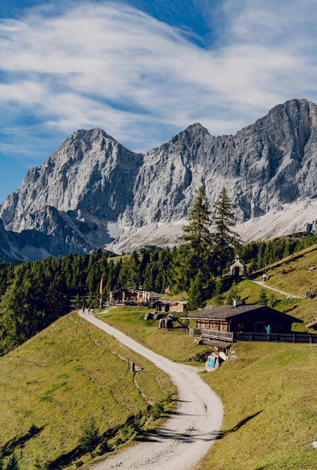 ラムサウ・アム・ダッハシュタイン Brandhof - Chalets Am Bergヴィラ エクステリア 写真