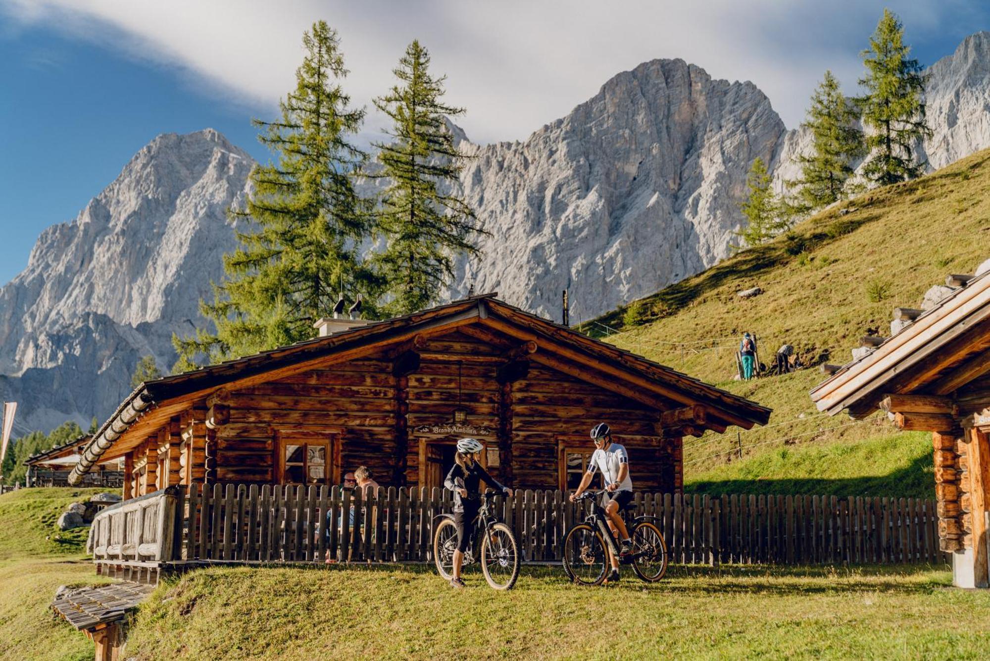 ラムサウ・アム・ダッハシュタイン Brandhof - Chalets Am Bergヴィラ エクステリア 写真