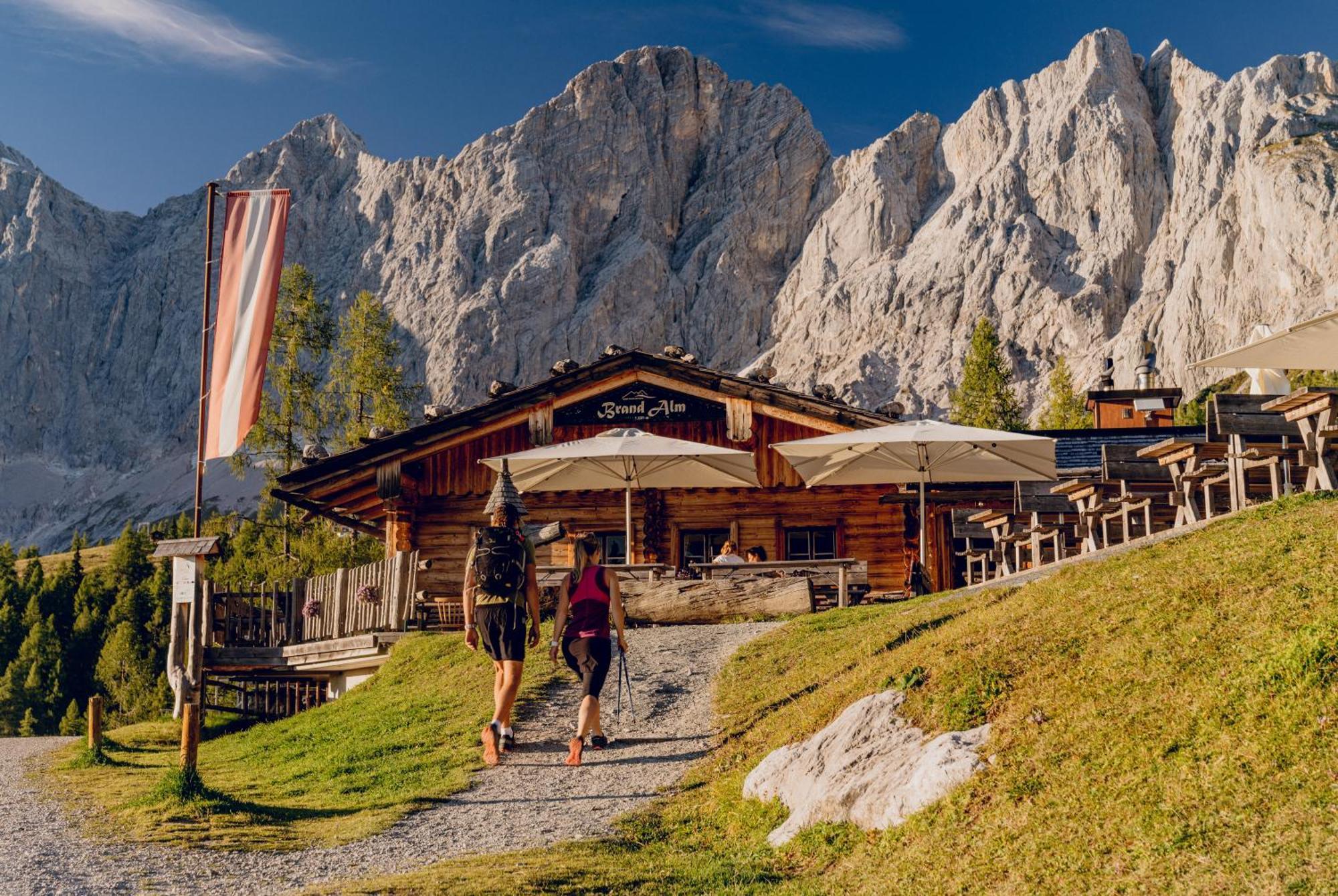 ラムサウ・アム・ダッハシュタイン Brandhof - Chalets Am Bergヴィラ エクステリア 写真