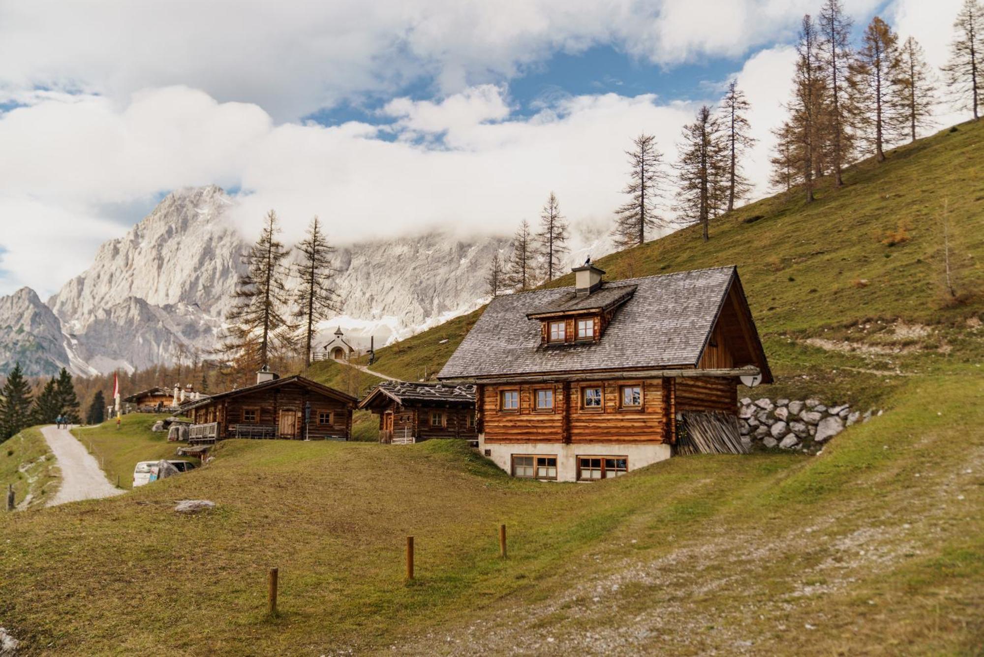 ラムサウ・アム・ダッハシュタイン Brandhof - Chalets Am Bergヴィラ エクステリア 写真